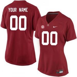 Hot] Buy New Custom Alabama Jersey Name And Number Crimson